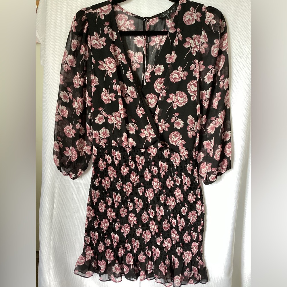 Trixxi “roses” dress, size large.